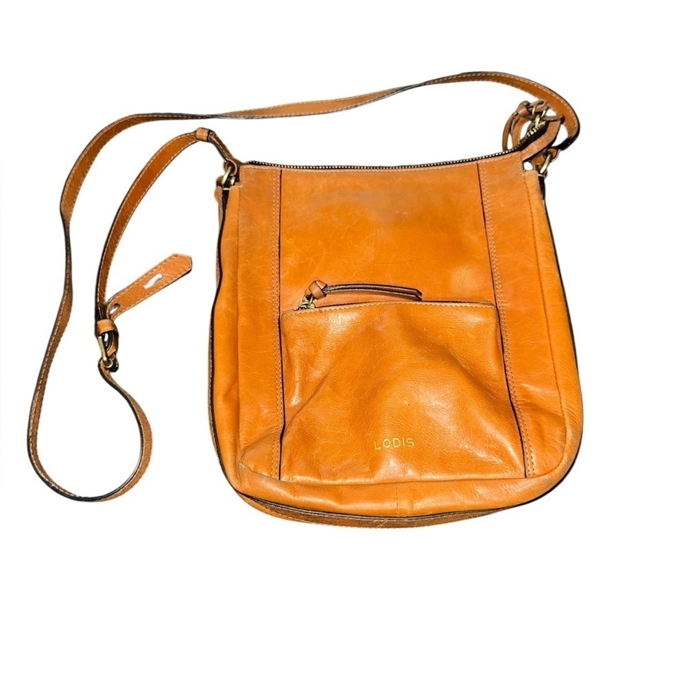 LODIS Stellene tan leather crossbody bag